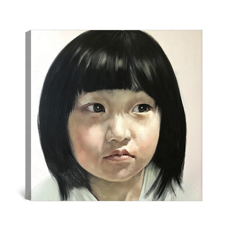 Portrait oil painting Singapore | Realistic portrait oil painting